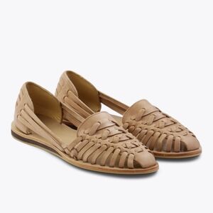 Nisolo Women's Huarache Sandal - Almond - Size 7